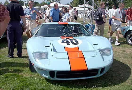 Ford GT40 in Gulf Oil colors 1116 reads Thumbnail