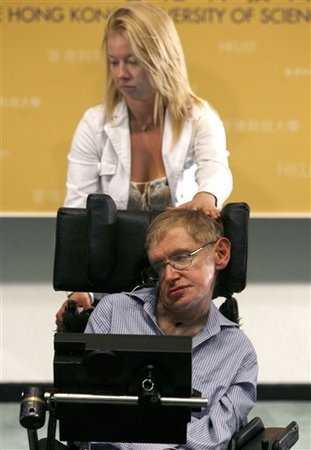 Steven Hawking and Nurse's Tatas