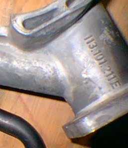 VW Part with Part Number