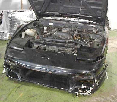 nissan 180sx clip with black top SR20DET