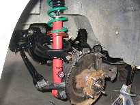 S13 240SX multilink rear suspension