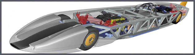 JCB Dieselmax 3/4 view cutaway