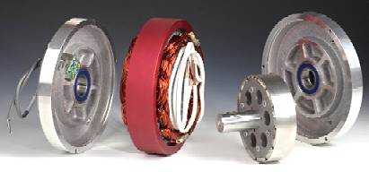 eCycle Brushless Motor (disassembled)