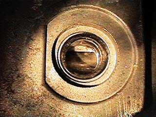 1989 Nissan 240SX - hole for MAF in MAF adapter