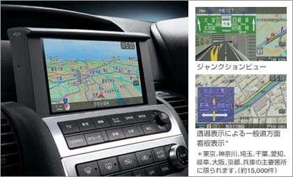 DVD Navigation System showing screen shots