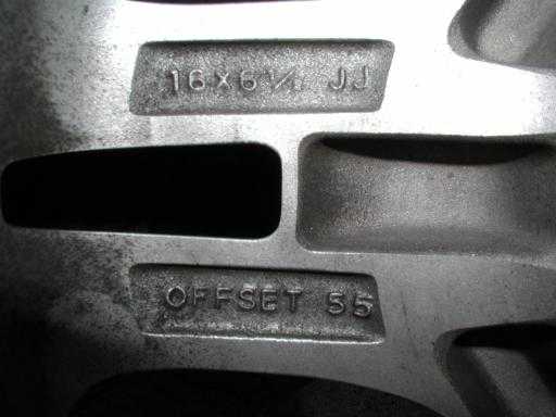 ~2003 WRX Wheel - size and offset markings