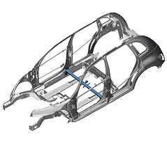 PT Cruiser Unibody Space Frame