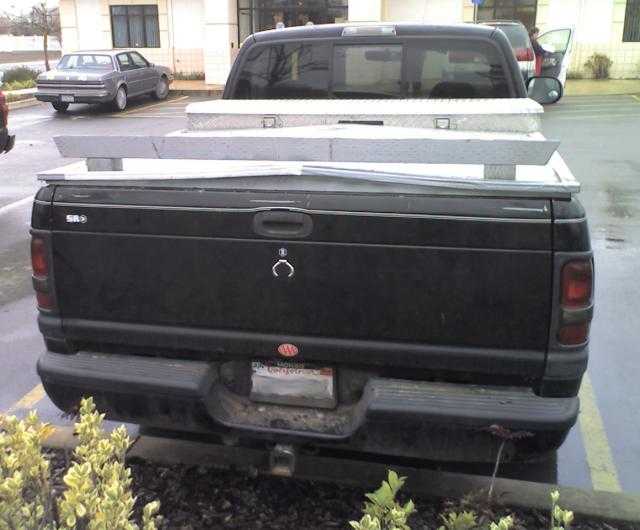 Tailgate Spoiler, Country-Style Tailgate Spoiler, Country-Style