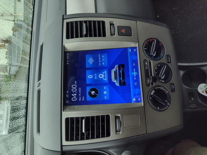 Vertical LCD Android Stereo in 2008 Versa with Manual HVAC Controls
