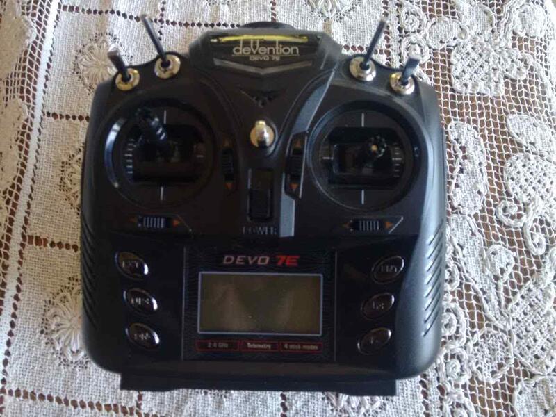 Walkera Devo 7e w/2x3 switches mod